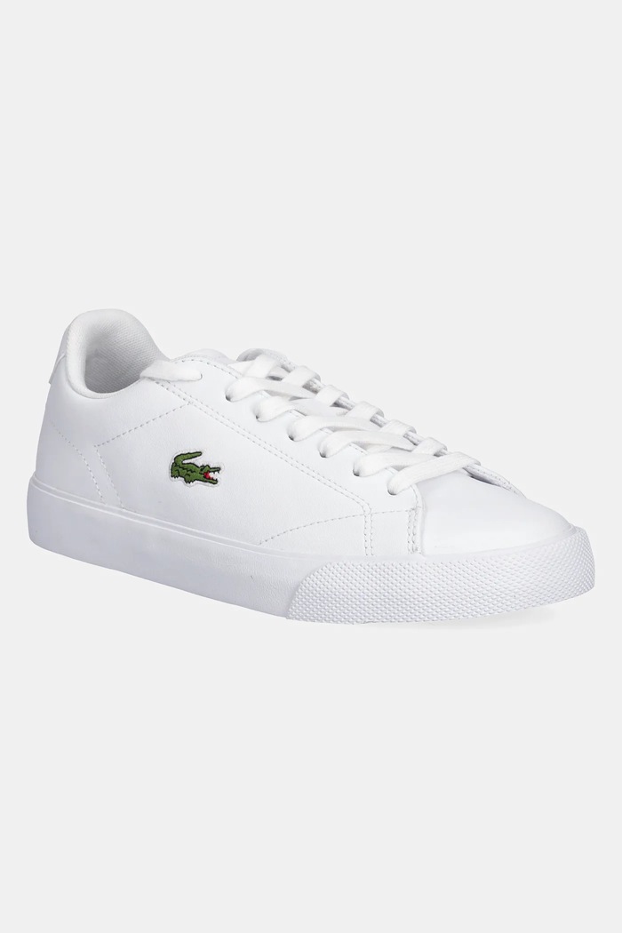 Lacoste sneakersy LEROND syntetyczny biały 49CFA0037