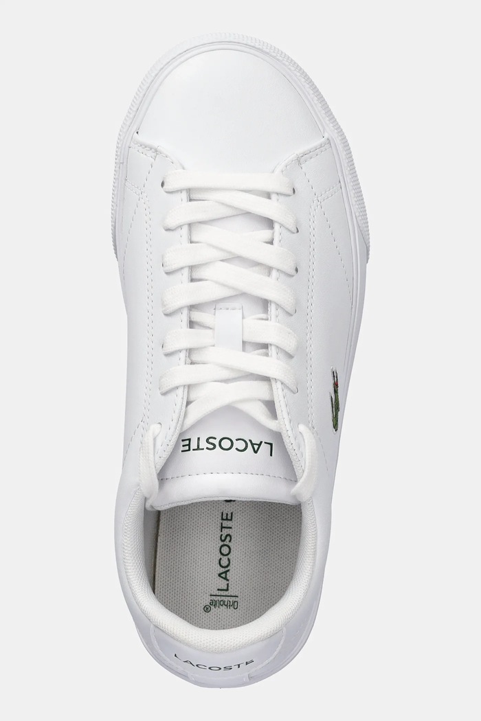 Lacoste sneakersy LEROND biały 49CFA0037