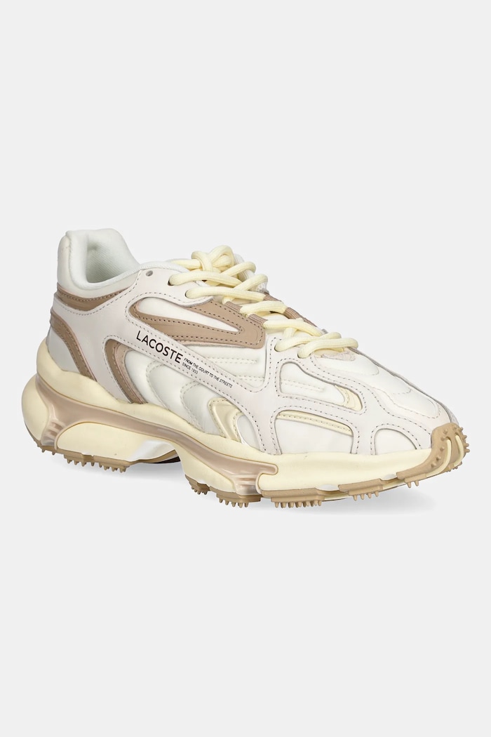 Sneakers Lacoste L003 2K24 υφασμάτινο μπεζ 49SFA0012