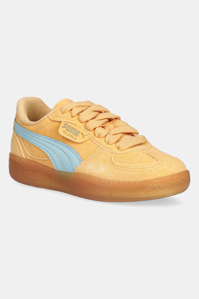 Puma Palermo Moda кроссовки для женщин замшевые плоская оранжевый 400323