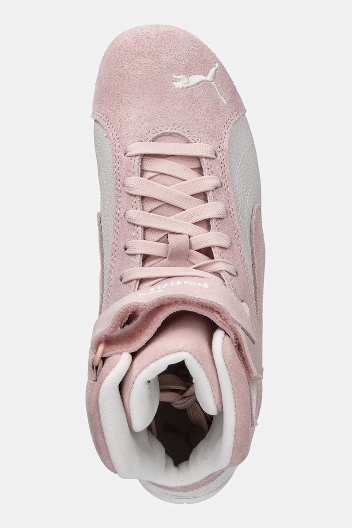 Semišové tenisky Puma Speedcat Mid ružová 400384