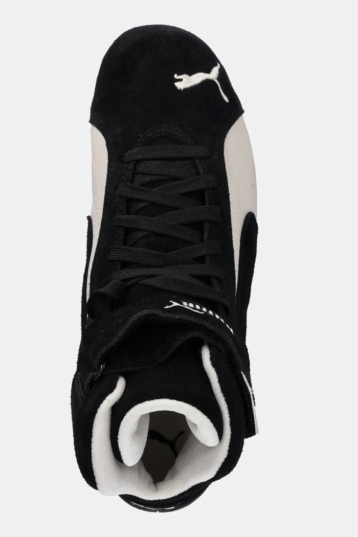 Tenisice od brušene kože Puma Speedcat Mid crna 400384