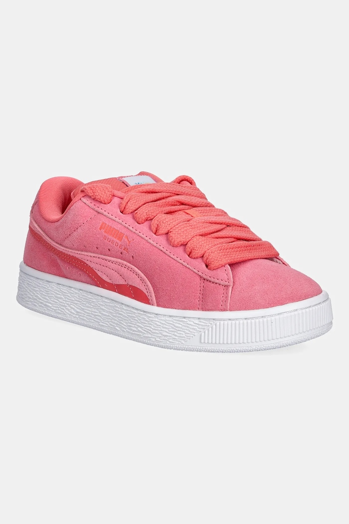 Puma sneakersy zamszowe Suede XL Sunbathers Wns płaska różowy 400453