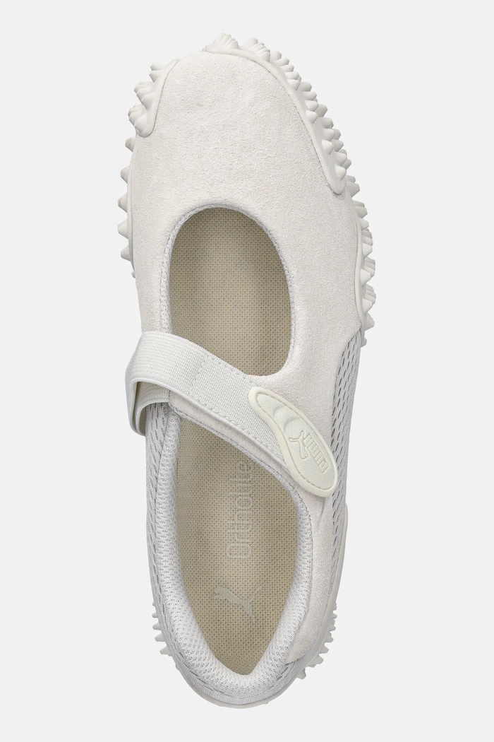 Puma suede ballet flats Mostro Fey PRM beige 401062