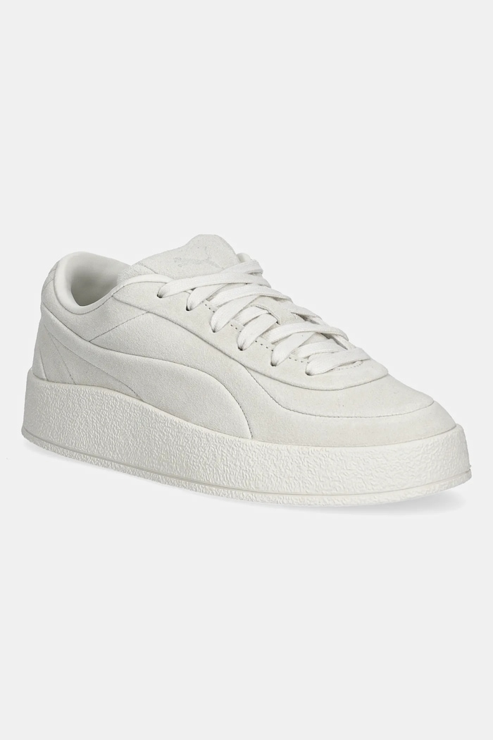Tenisice od brušene kože Puma CA Luxe Elevated ravni siva 401356