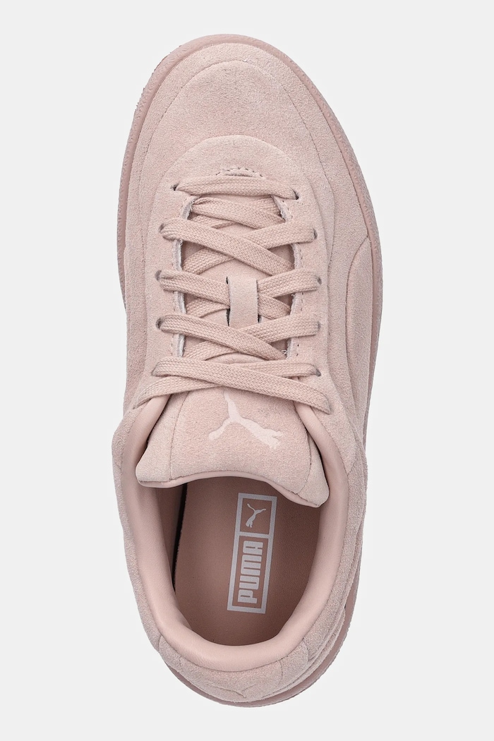 Велурени маратонки Puma CA Luxe Elevated оранжев 401356