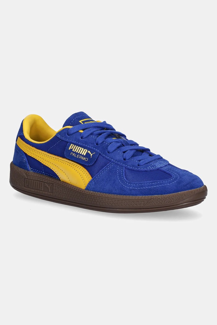 Tenisky Puma Palermo Vintage Update textilní modrá 401364