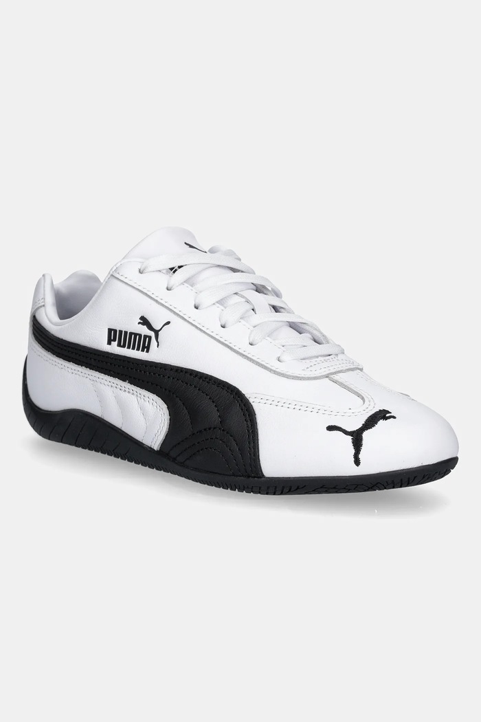 Kožené tenisky Puma Speedcat LTH plochá biela 401603