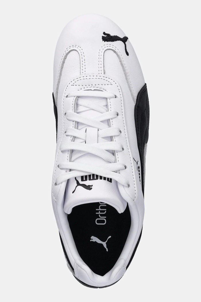 Kožené tenisky Puma Speedcat LTH biela 401603