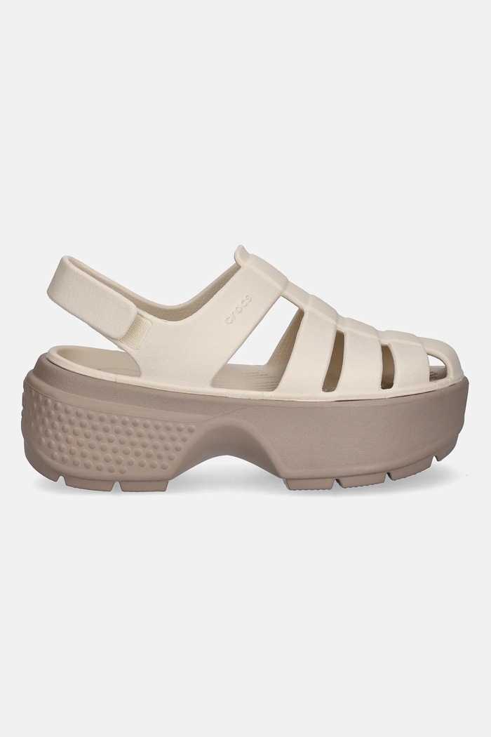 Crocs szandál Stomp Fisherman Sandal 209938.0LL bézs SS25