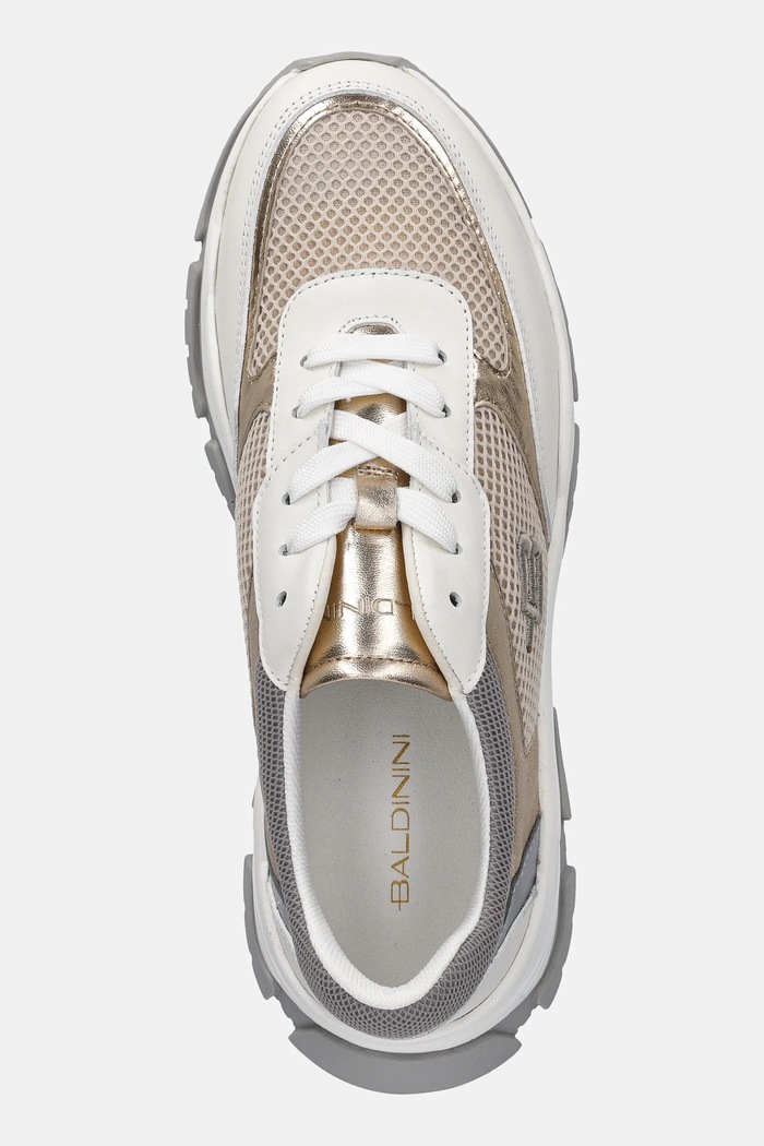 Baldinini sneakersy beżowy D5BF80T1VIRE.WHOR