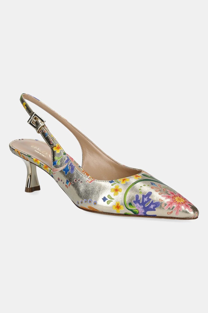 Baldinini Stilettos de piele multicolor D5E203P5STPT.PLMC