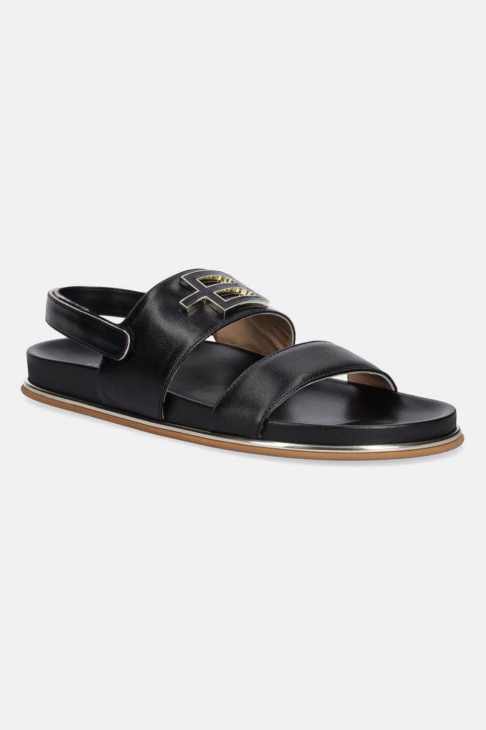 Baldinini Sandale de piele negru D5E226P1VITE.0000