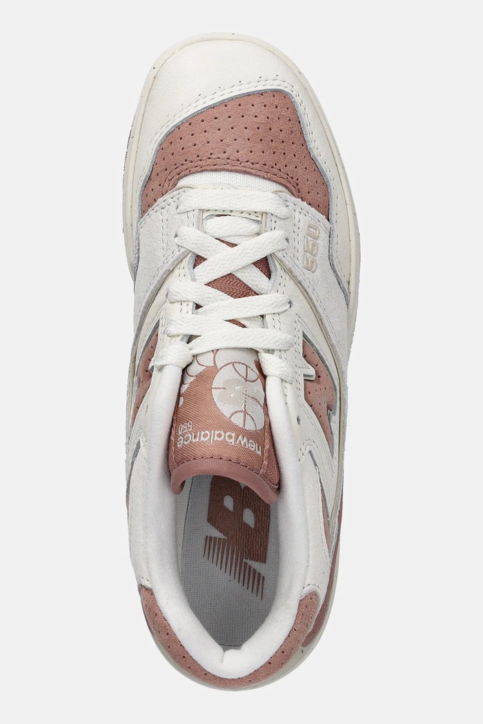 Kožené tenisky New Balance BBW550PF béžová BBW550PF