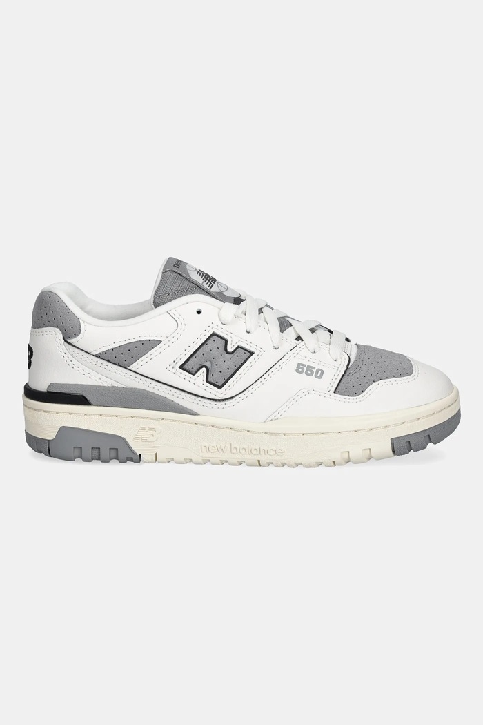Δερμάτινα sneakers New Balance 550 GSB550LG γκρί SS25