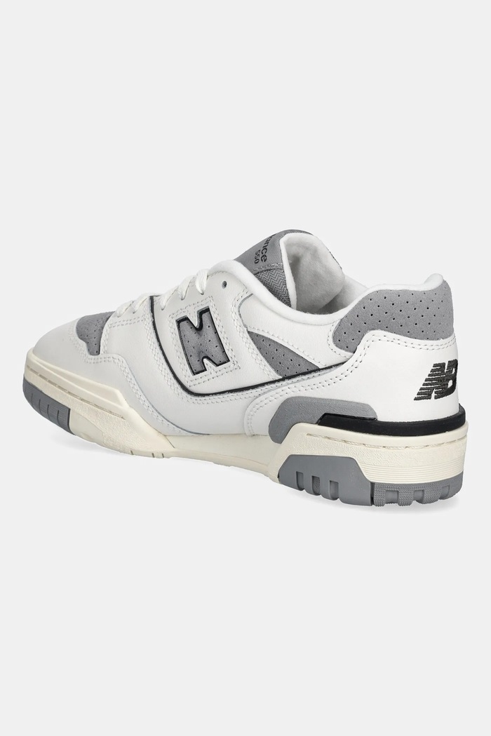 Αγορίστικα Δερμάτινα sneakers New Balance 550 GSB550LG γκρί