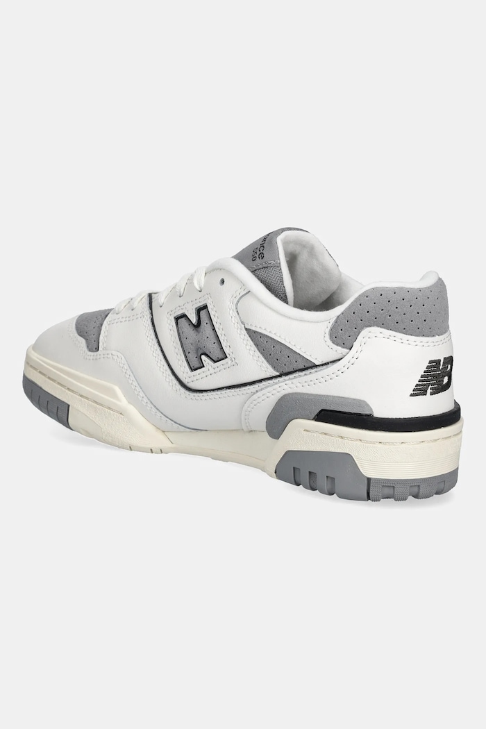 Αγορίστικα Δερμάτινα sneakers New Balance 550 GSB550LG γκρί