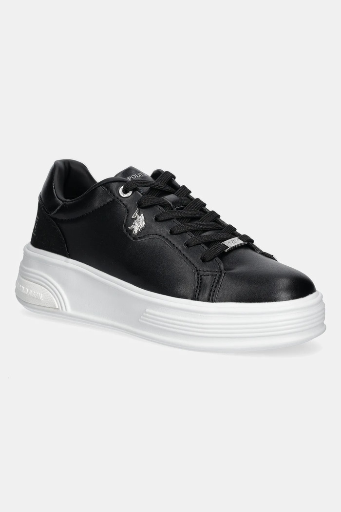 U.S. Polo Assn. Sneakersy ASUKA imitacja skóry licowej czarny ASUKA010W.5YS1