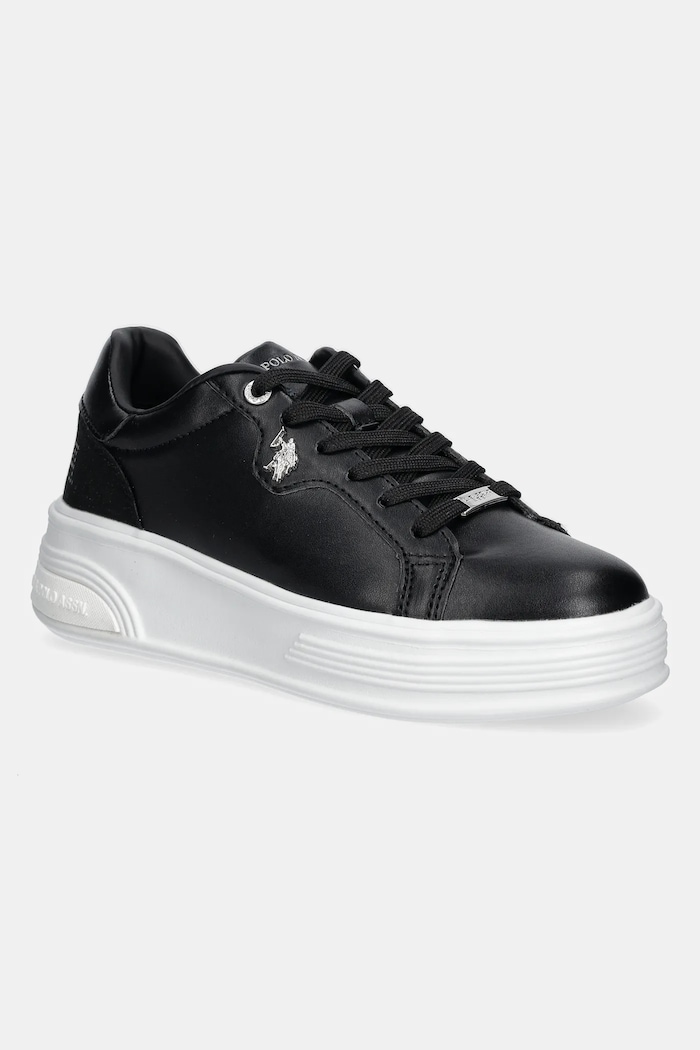 U.S. Polo Assn. Sneakersy ASUKA imitacja skóry licowej czarny ASUKA010W.5YS1