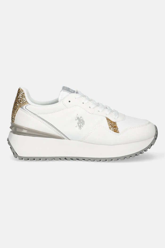 U.S. Polo Assn. Sneakersy BAYLE BAYLE003W.5NU2 biały SS25