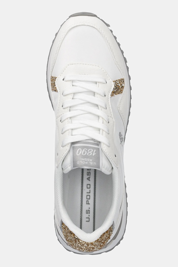 U.S. Polo Assn. Sneakersy BAYLE biały BAYLE003W.5NU2