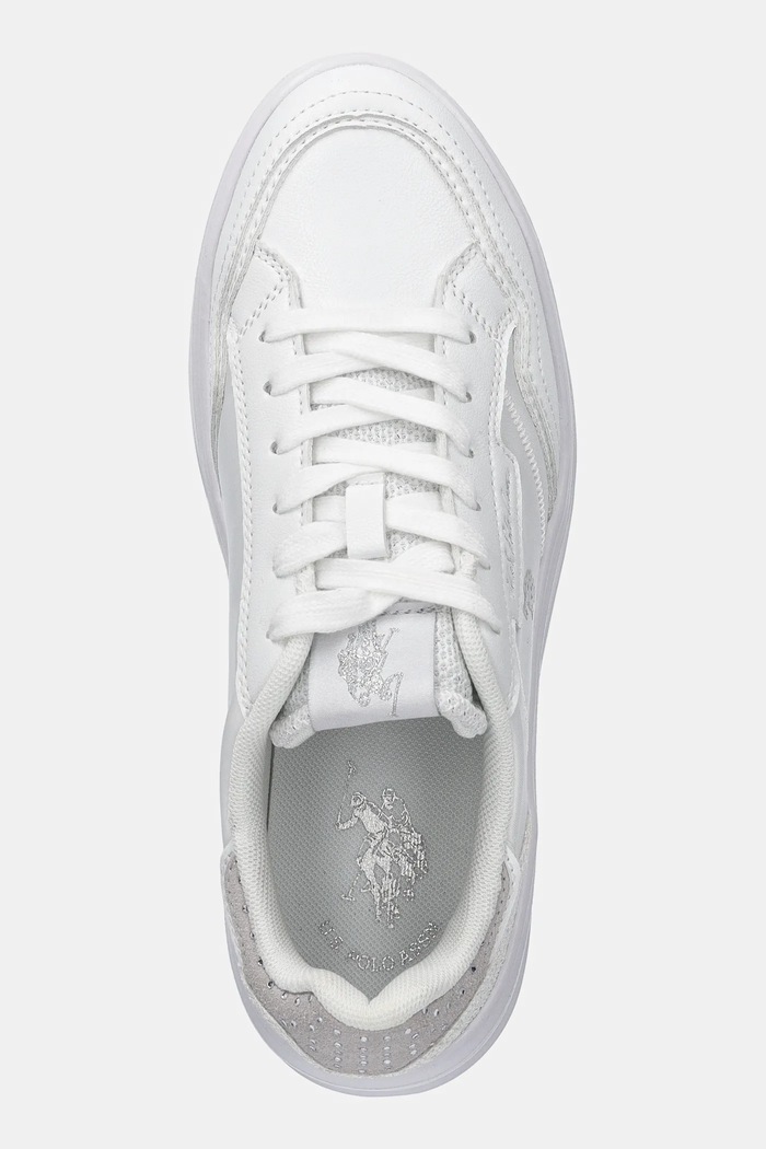 Sneakersy GINGER U.S. Polo Assn. GINGER002W.5YT1 biały