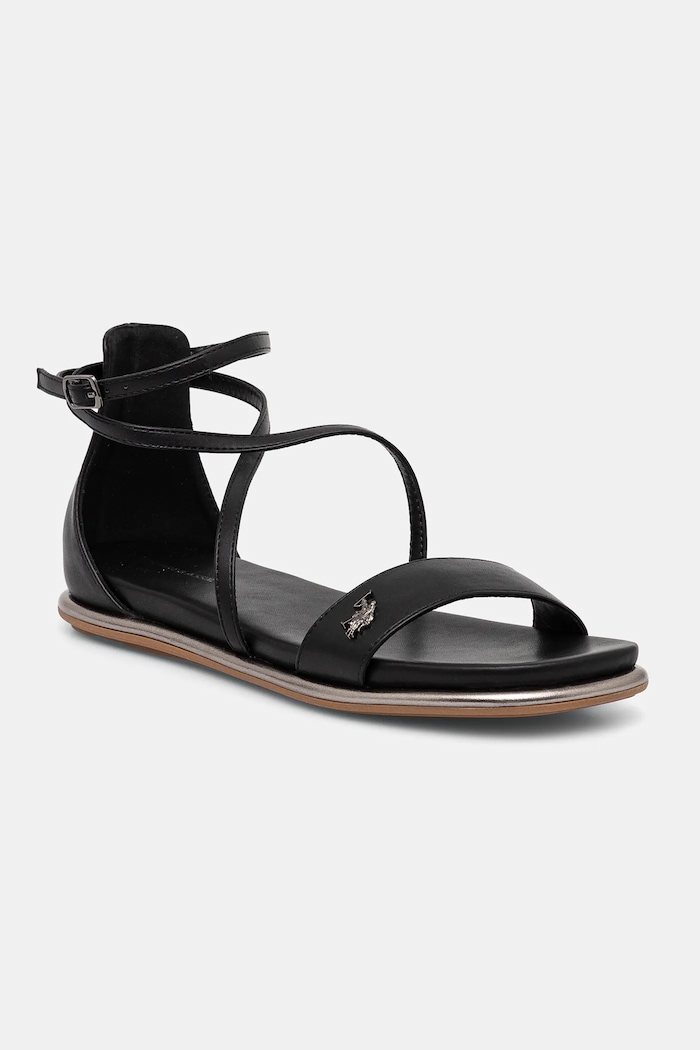 U.S. Polo Assn. sandały SORAYA imitacja skóry licowej czarny SORAYA002W.5Y2