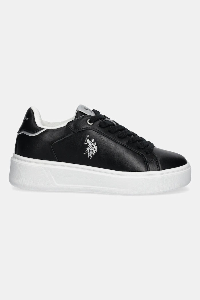 U.S. Polo Assn. Sneakersy YVONNE YVONNE001W.5Y2 czarny SS25