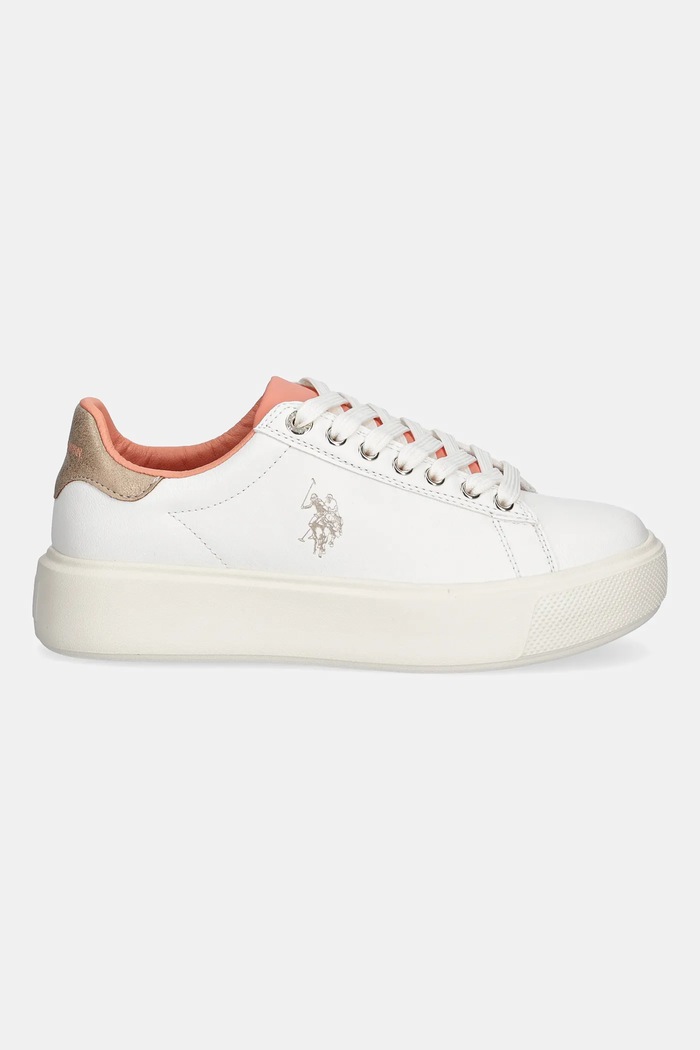 U.S. Polo Assn. Sneakersy ZABRY ZABRY001W.5YN1 biały SS25