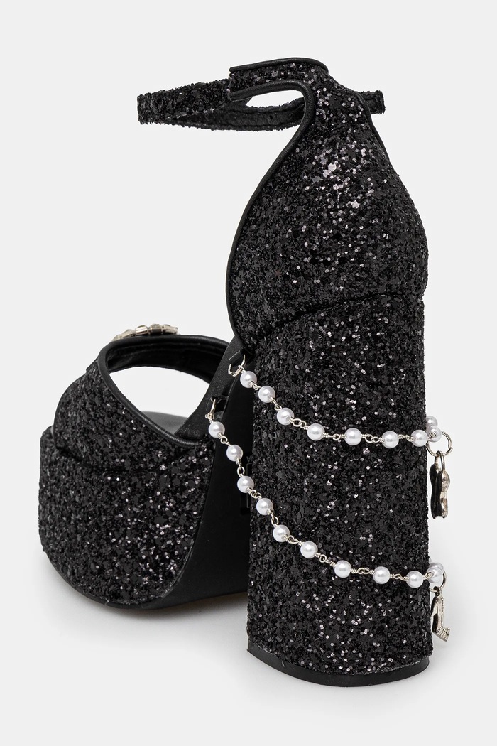 Obuwie Koi Footwear sandały x Rocky Horror Show Frank N Furter Charm Heels FrankNFurter czarny