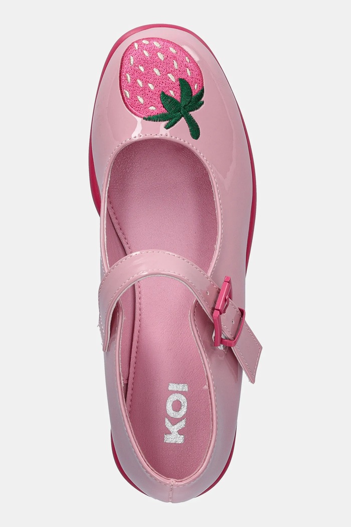 Czółenka Tira Mary Janes ‘Strawberry Cheesecake Edition’ Koi Footwear ND109 różowy