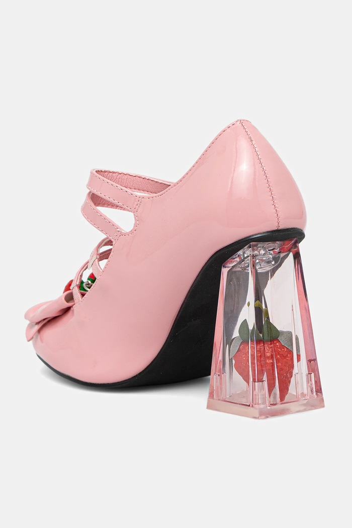 Scarpe Koi Footwear decolletè Strawberry Cheesecake Strappy Heels StrawberryCheesecake rosa