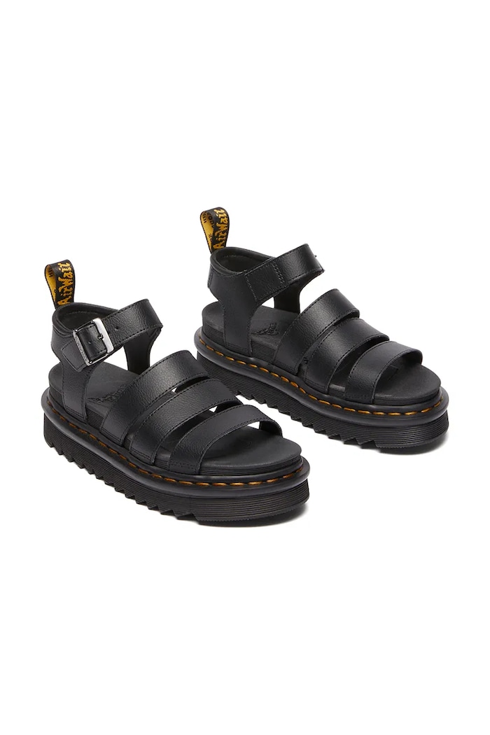 Kožne sandale Dr. Martens Blaire DM31520001 crna SS25