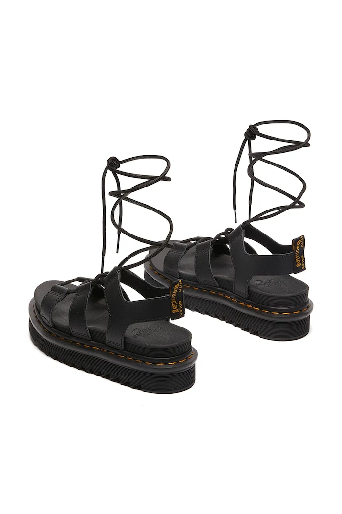 Δερμάτινα σανδάλια Dr. Martens Nartilla DM31617001 μαύρο