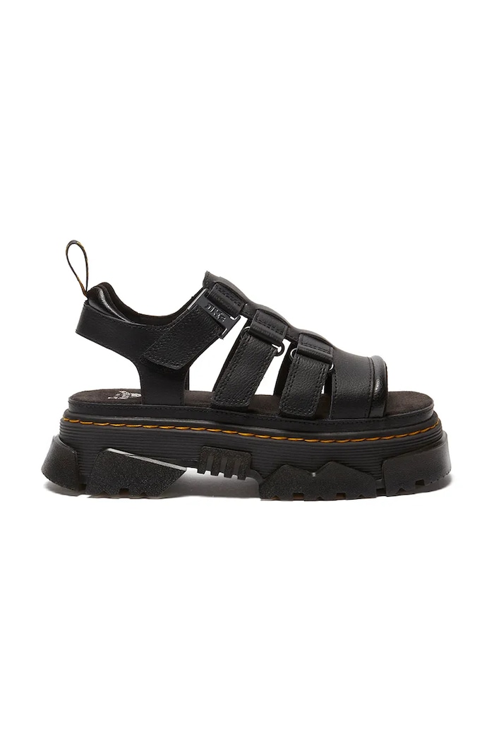 Sandály Dr. Martens Mattison 3S platforma černá DM40891001
