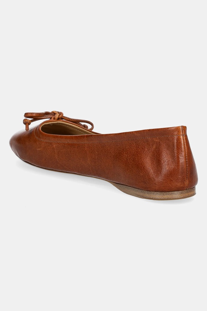 Παπούτσια Μπαλαρίνες JW Anderson BL0031.LA0323.640 καφέ