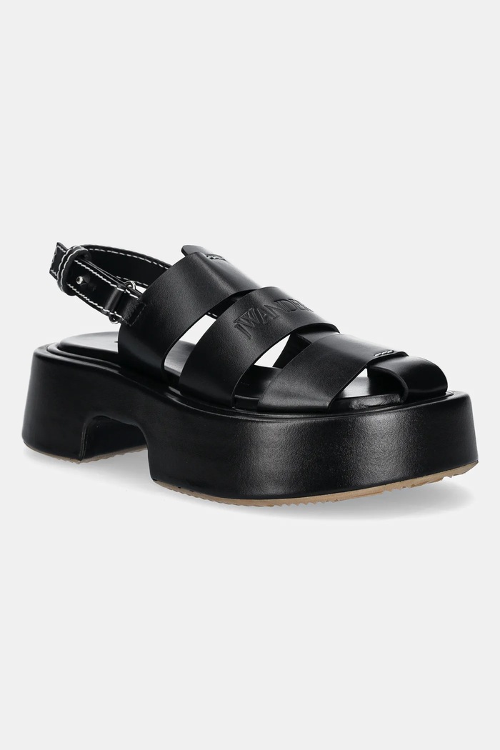 Δερμάτινα πέδιλα JW Anderson άλλο μαύρο SN0099.LA0323.999