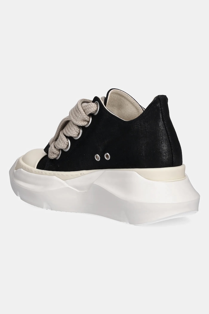 Shoes Rick Owens DRKSHDW plimsolls Jumbo Laces Abstract Low Sneak DS01E3845.SCFW2 black