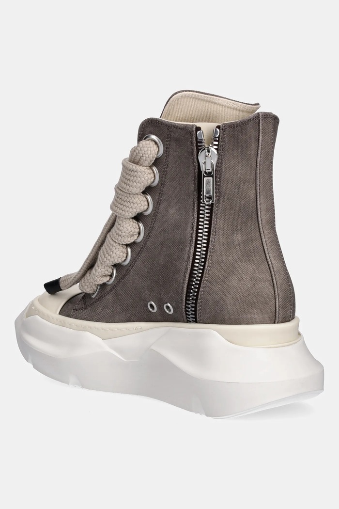 Shoes Rick Owens DRKSHDW trainers Jumbo Laces Abstract Sneak DS01E3844.CVSW2 gray