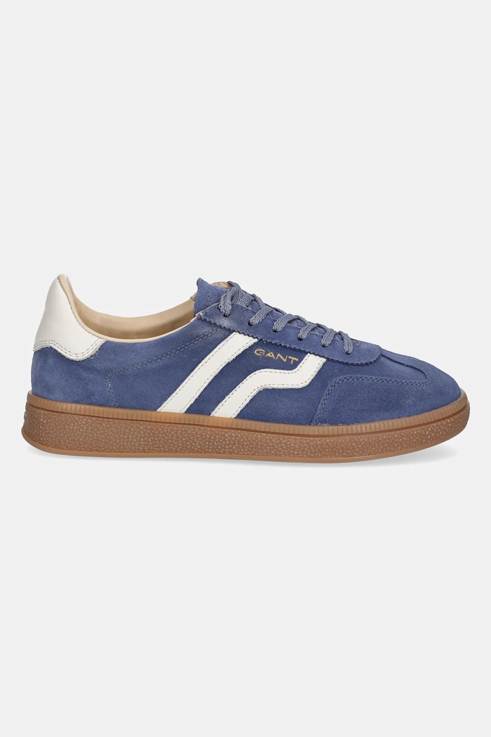 Gant Sneakersy zamszowe Cuzima 31533042.G667 niebieski SS25