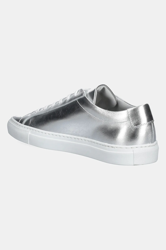 Cipők Common Projects bőr sportcipő Achilles Shiny 6185.0509 ezüst