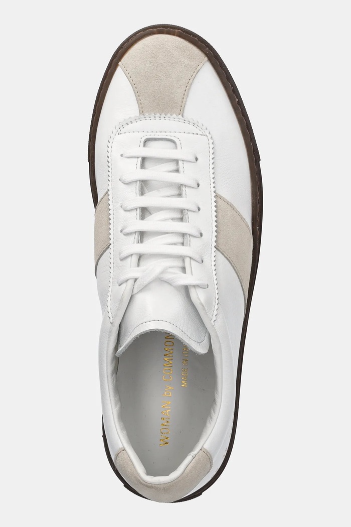 Common Projects bőr sportcipő Field Trainer fehér 6186.0506