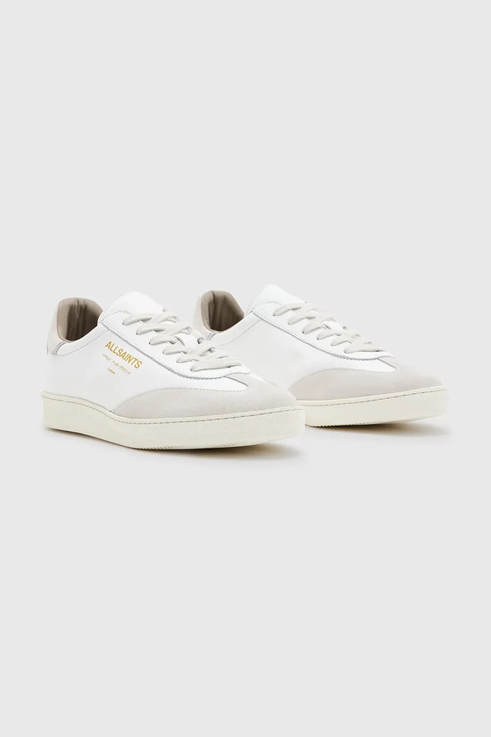 AllSaints sneakers din piele Thelma Sneaker W111FB.WHT alb SS25