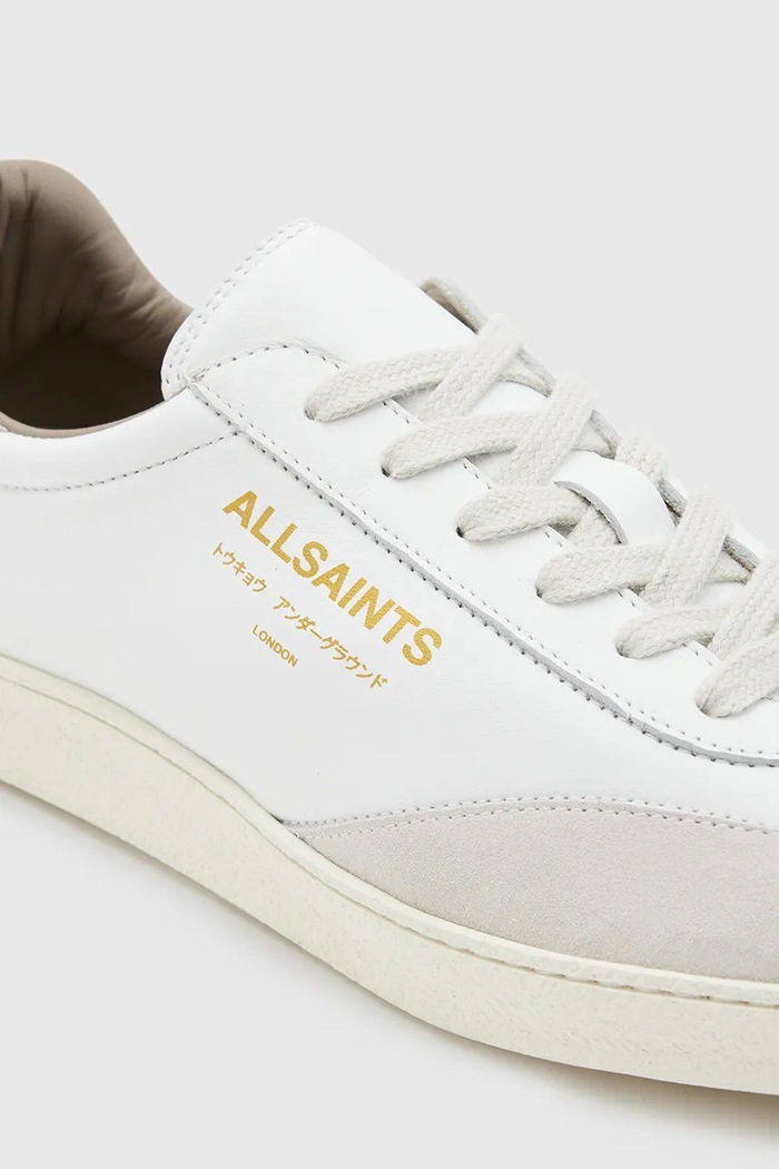 AllSaints sneakers din piele Thelma Sneaker alb W111FB.WHT