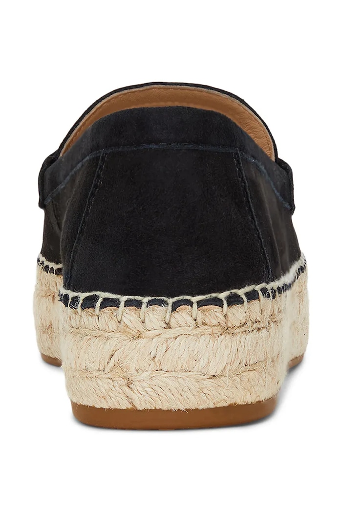 Замшевые эспадрильи Lauren Ralph Lauren Luize Loafer чёрный 802953958003.001