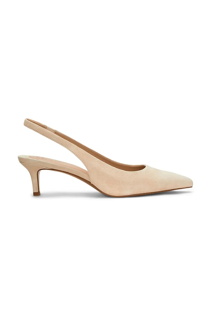 Lauren Ralph Lauren szpilki zamszowe Lolah II 5-8 cm beżowy 802959263004.101