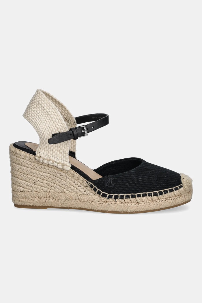 Espadrile Lauren Ralph Lauren Robby 802961836001.001 crna SS25
