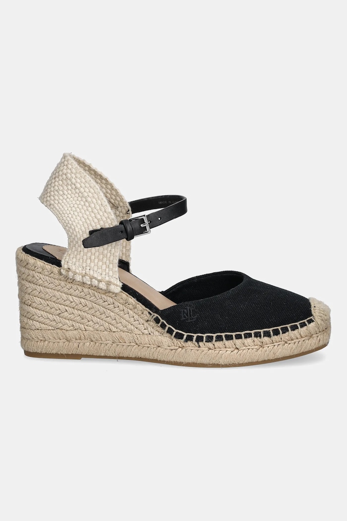 Espadrile Lauren Ralph Lauren Robby 802961836001.001 crna SS25