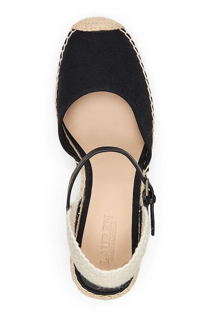 Lauren Ralph Lauren espadryle Robby czarny 802961836001.001