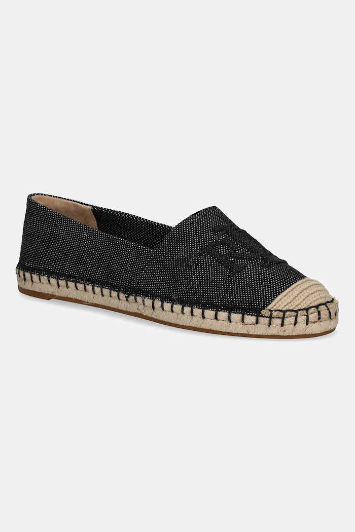Espadrile Lauren Ralph Lauren Cameryn Lg 2 ravna crna 802962171005.101